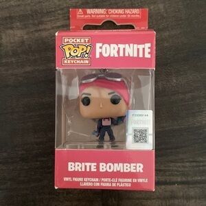 𝅺fortnite Brite Bomber Funko Pop! Keychain